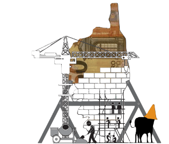 Illustration de chantier et de patrimoine